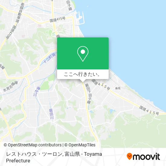 レストハウス・ツーロン地図