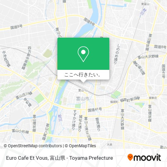 Euro Cafe Et Vous地図