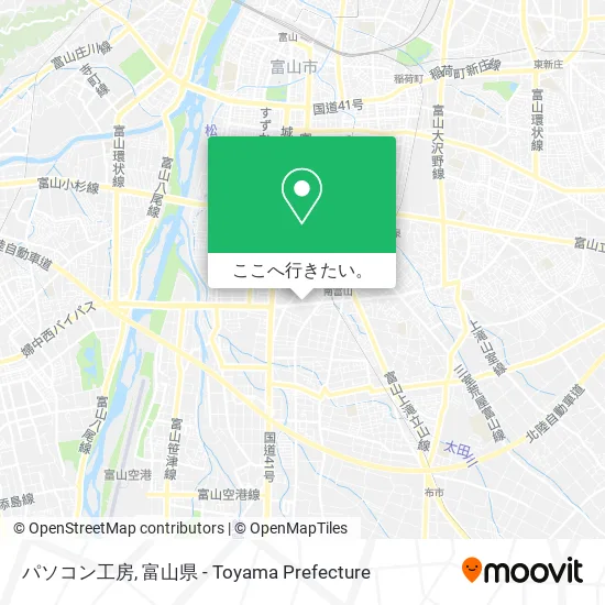 パソコン工房地図