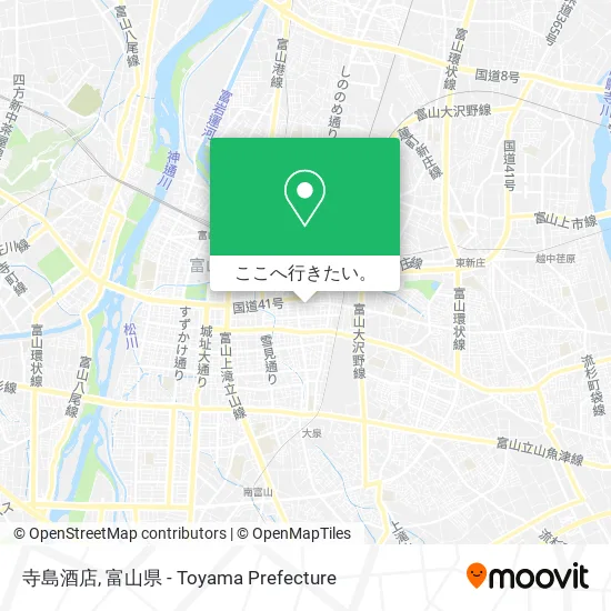 寺島酒店地図