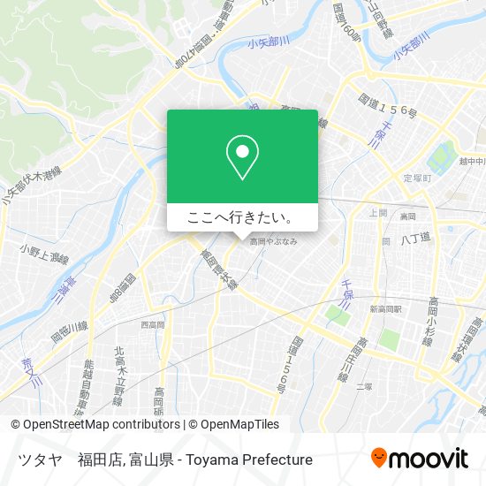 ツタヤ　福田店地図