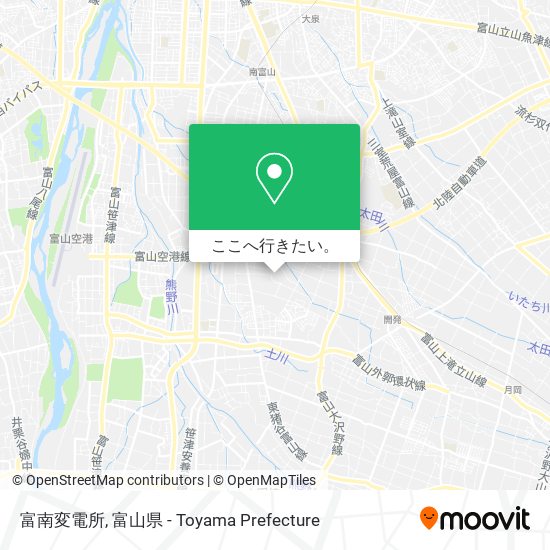 富南変電所地図