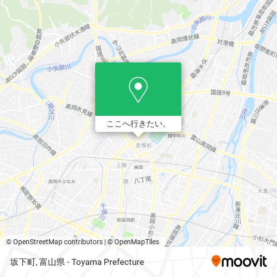 坂下町地図