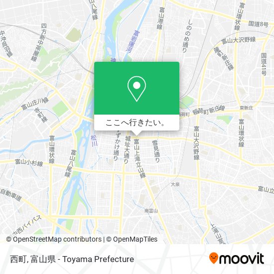 西町地図