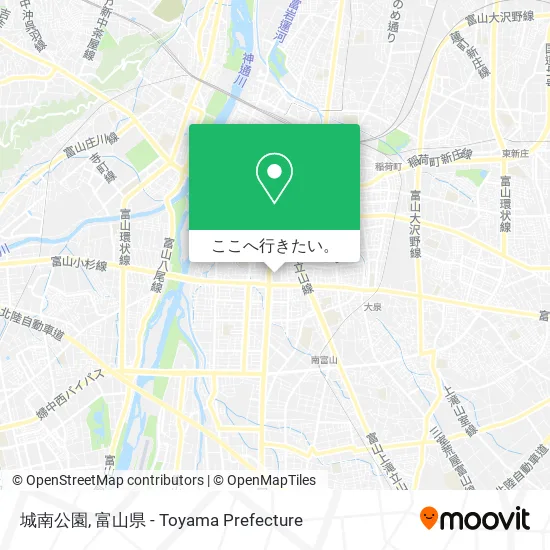 城南公園地図