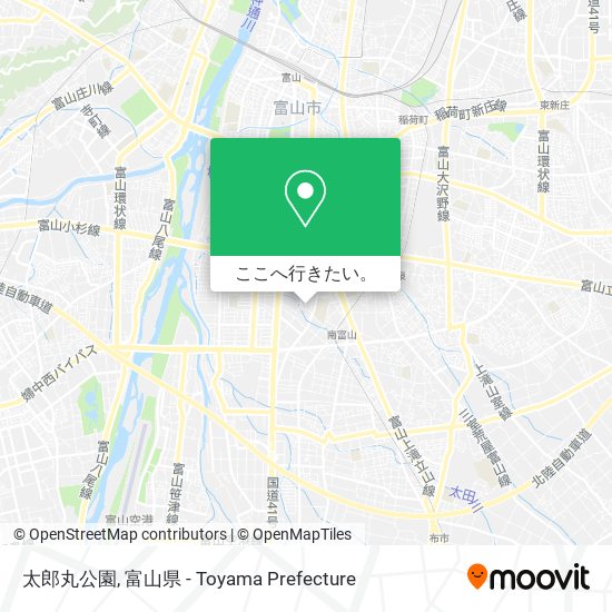 太郎丸公園地図