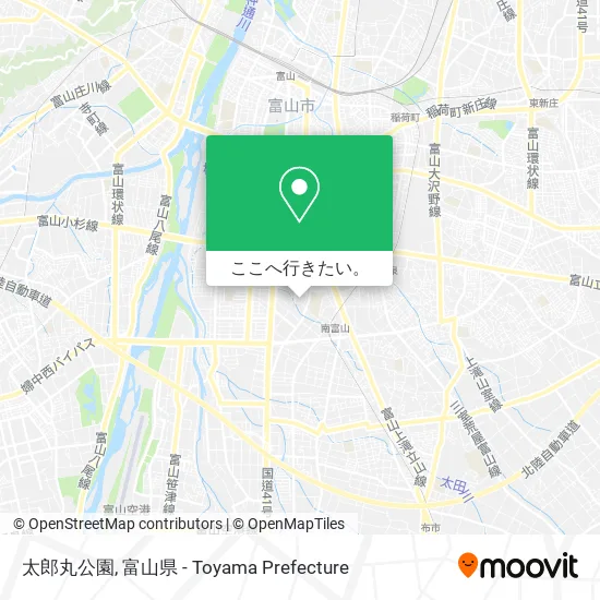 太郎丸公園地図