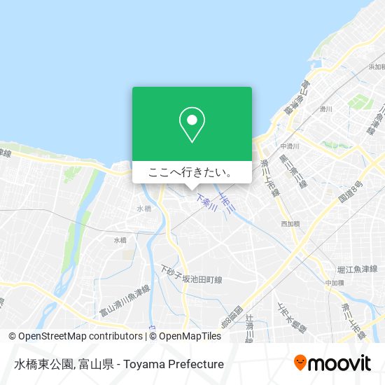 水橋東公園地図