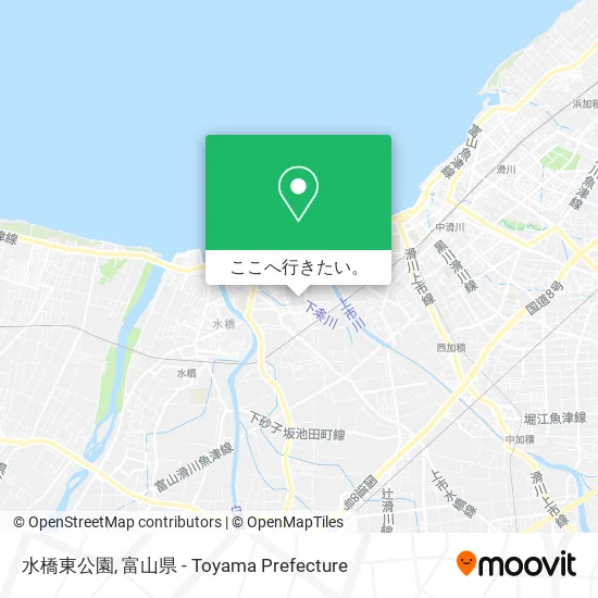 水橋東公園地図