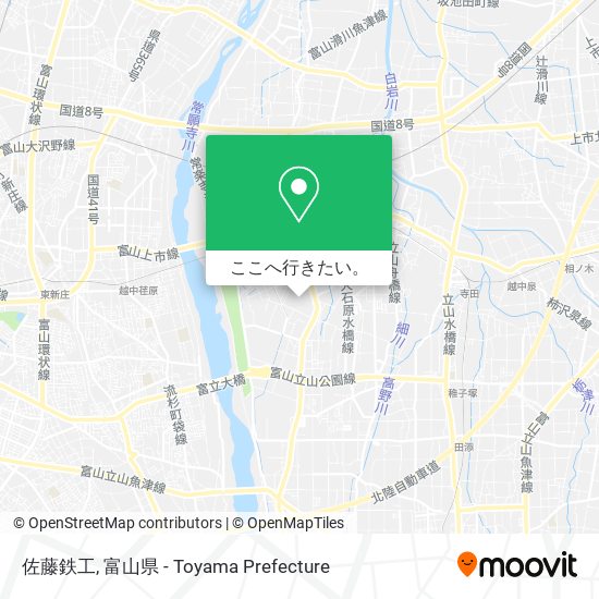佐藤鉄工地図