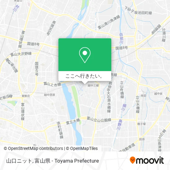 山口ニット地図