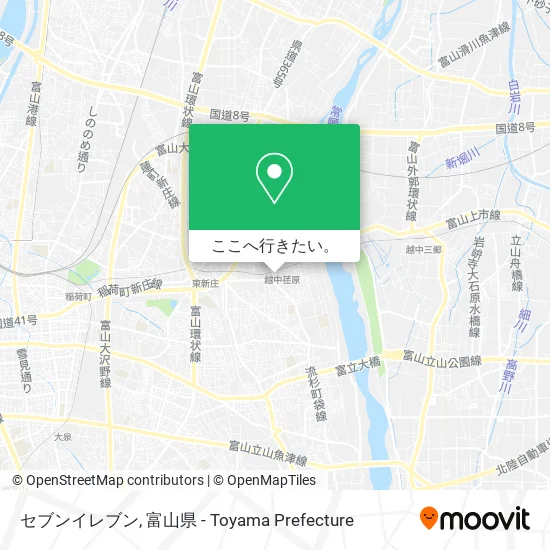セブンイレブン地図