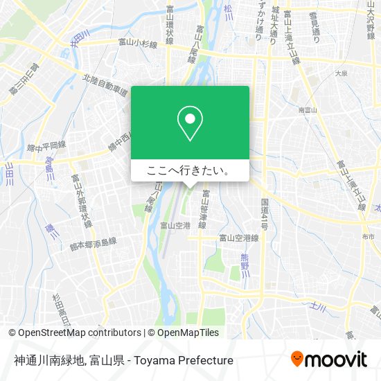 神通川南緑地地図