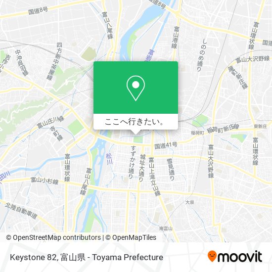 Keystone 82地図