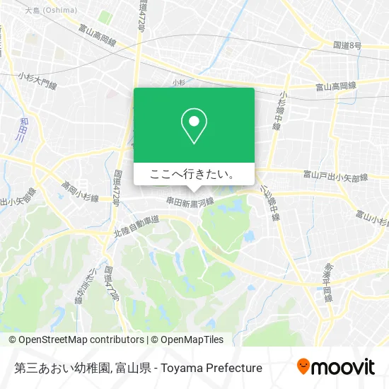 第三あおい幼稚園地図