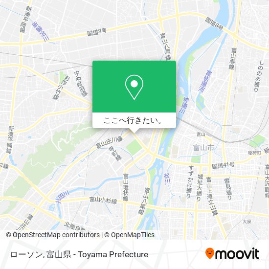 ローソン地図