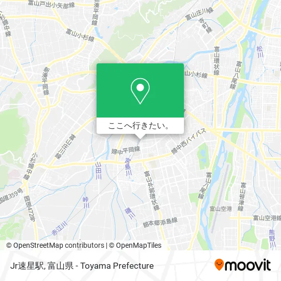 Jr速星駅地図