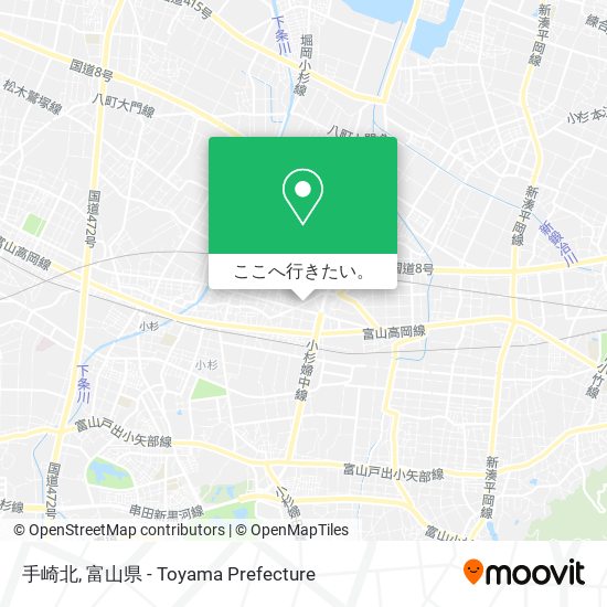 手崎北地図