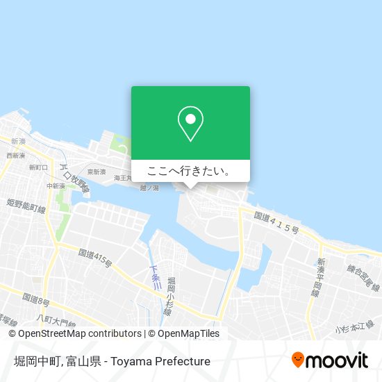 堀岡中町地図