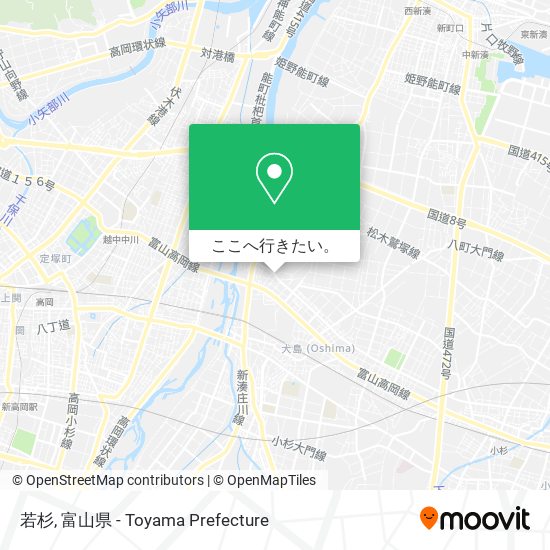 若杉地図