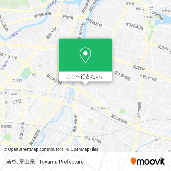 若杉地図