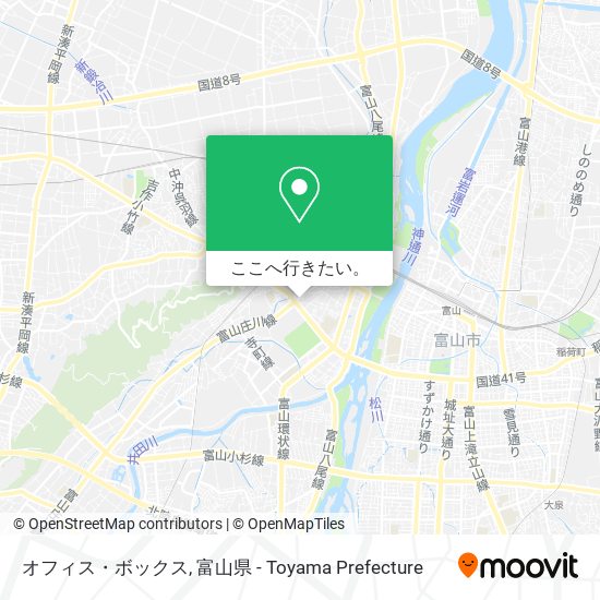 オフィス・ボックス地図