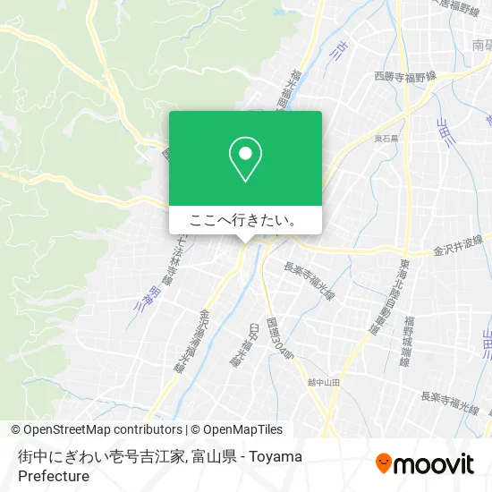 街中にぎわい壱号吉江家地図
