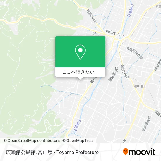 広瀬舘公民館地図