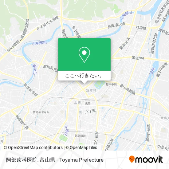 阿部歯科医院地図