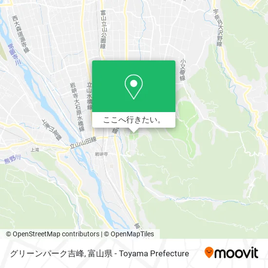 グリーンパーク吉峰地図