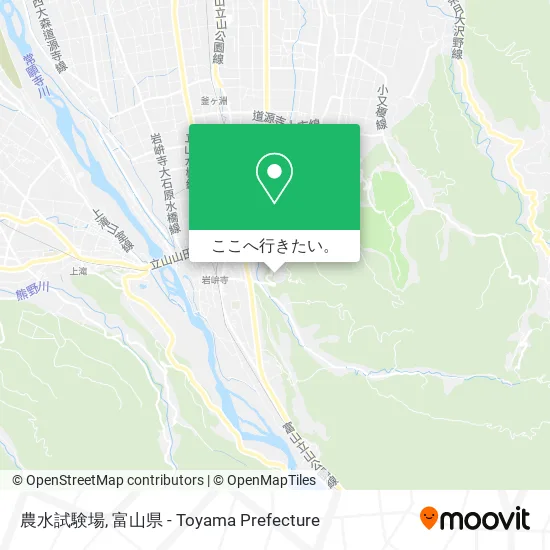農水試験場地図