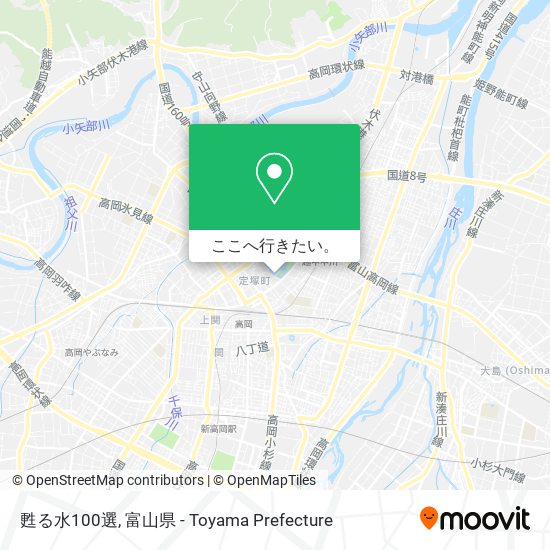 甦る水100選地図
