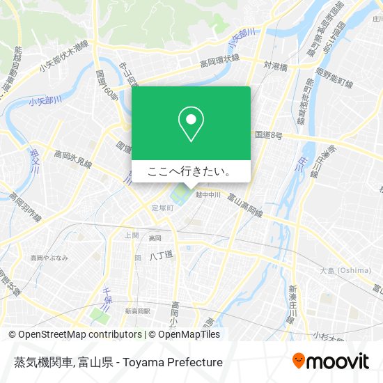 蒸気機関車地図