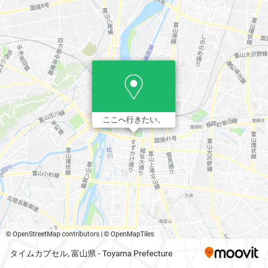 タイムカプセル地図
