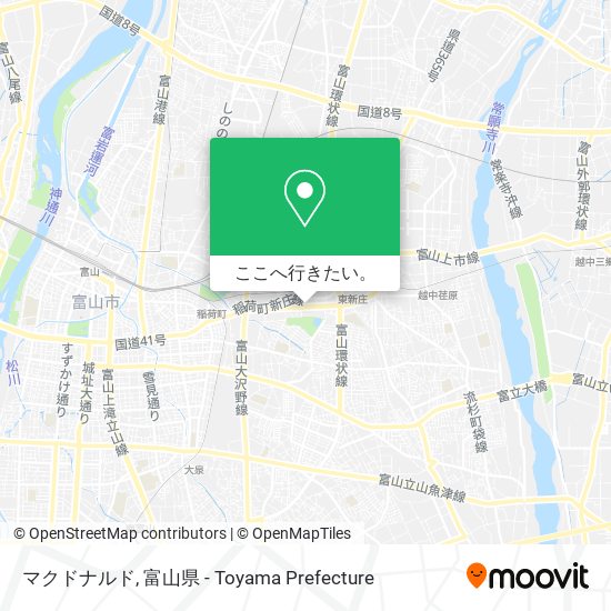 マクドナルド地図