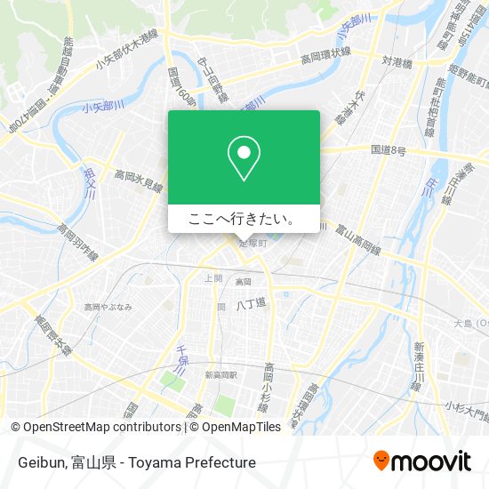 Geibun地図