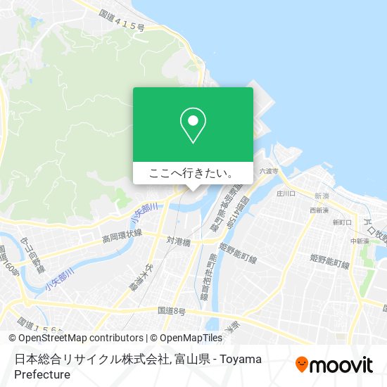 日本総合リサイクル株式会社地図