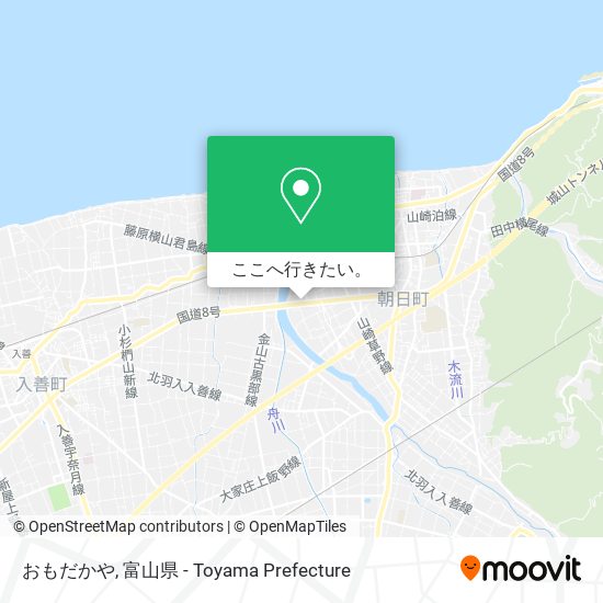おもだかや地図