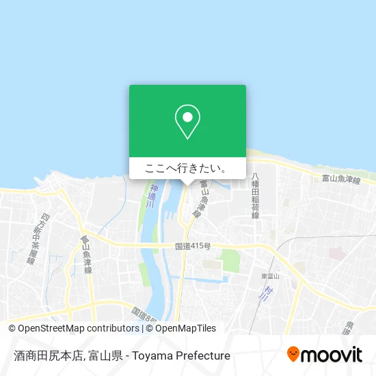酒商田尻本店地図