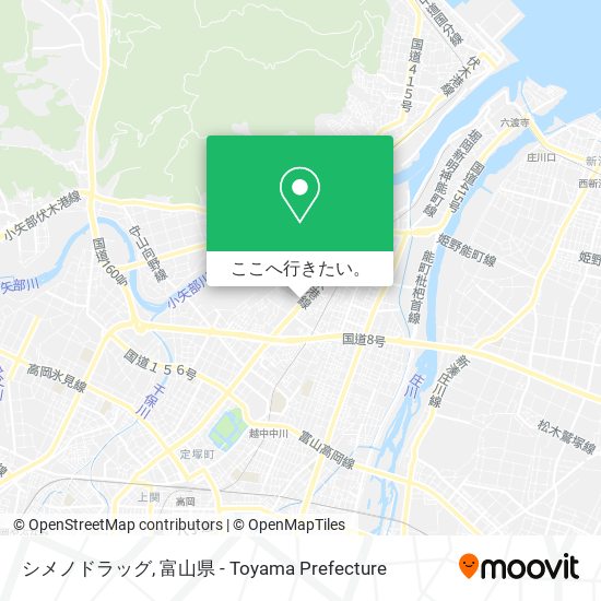 シメノドラッグ地図