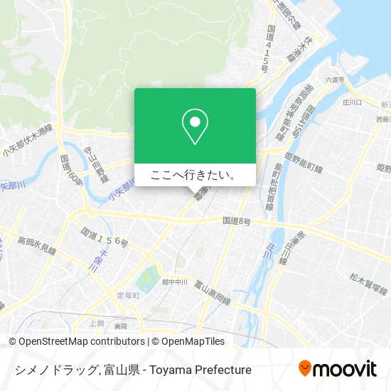 シメノドラッグ地図
