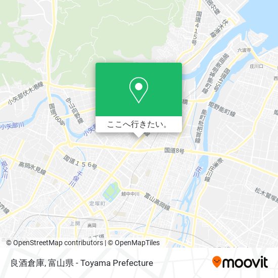 良酒倉庫地図
