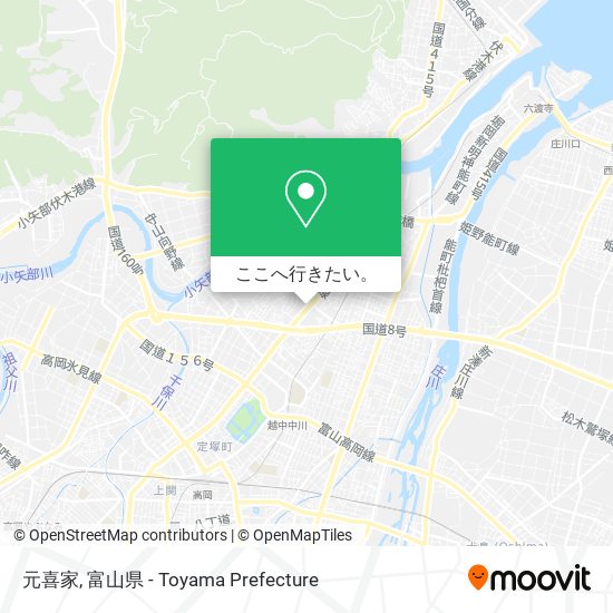 元喜家地図