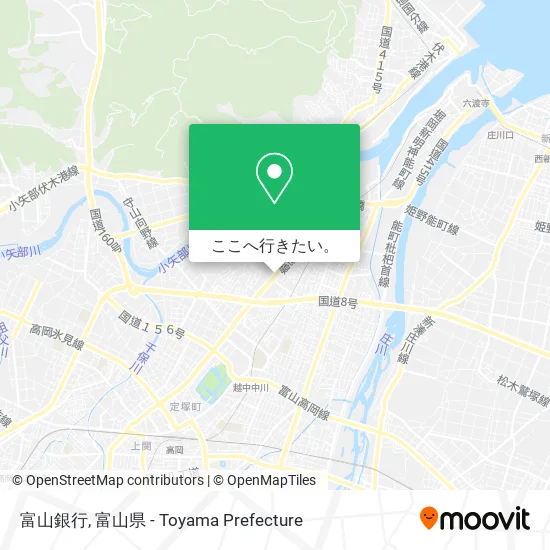 富山銀行地図