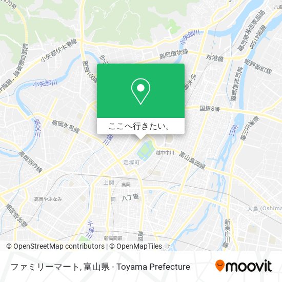 ファミリーマート地図