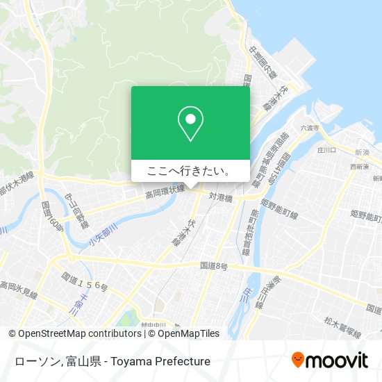 ローソン地図