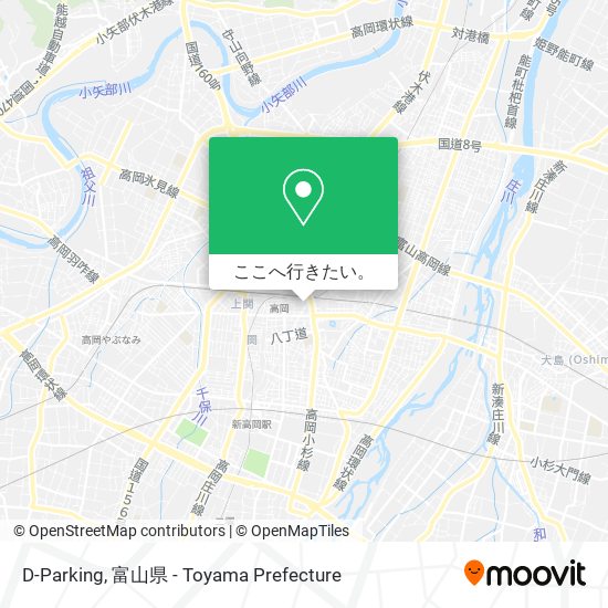 D-Parking地図