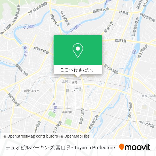 デュオビルパーキング地図