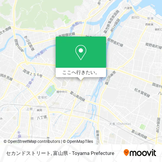 セカンドストリート地図