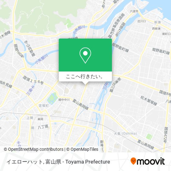 イエローハット地図